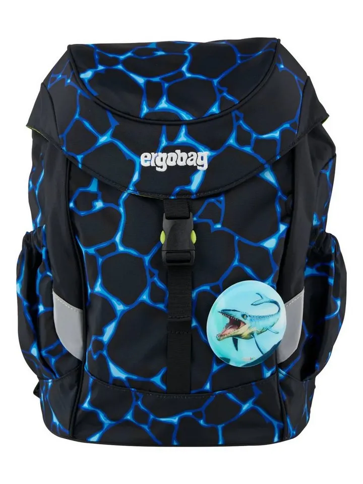 Ergobag Ergobag Kinderrucksack mini, mit Hüft- & Brustgurt für einen ergonomischen Sitz, Blau, – Produktbild 5 von 8