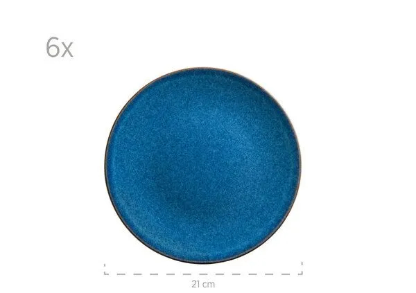 Mäser Mäser Frühstücksset 18-tlg. "Ossia" blau – Produktbild 4 von 4