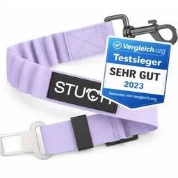 STUCH STUCH Universeller Bungee Autogurt für Hunde & Katzen flieder – Produktbild 1 von 1