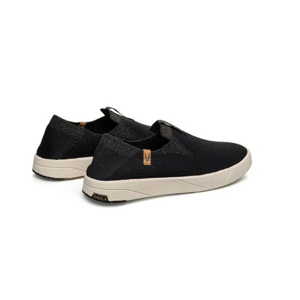 SAOLA SAOLA Vegane Sneakers - Slip-on, ultra leicht und komfortabel - Bali W, Black gold, – Produktbild 4 von 4