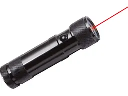Brennenstuhl brennenstuhl LED-Laser-Taschenlampe mit 8 LEDs, 45 lm, schwarz – Produktbild 1 von 1
