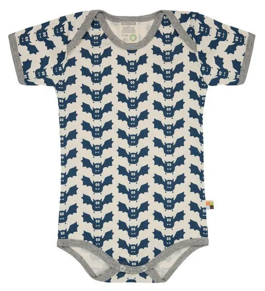 loud + proud loud + proud Baby Body Kurzarm, GOTS-zertifiziert, Ultramarin(blau), – Produktbild 1 von 2