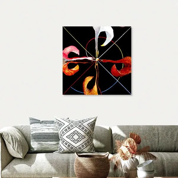 Photocircle Photocircle Poster / Leinwandbild - Hilma af Klint – The Swan No. 7 – Produktbild 4 von 4