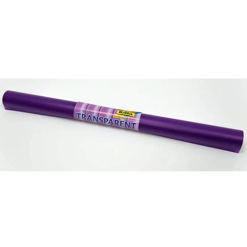 folia folia Transparentpapier 50,5x70cm Violett, Violett, – Produktbild 1 von 1