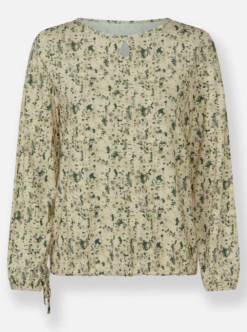 Witt Print-Shirt elfenbein-zitrone-bedruckt, Elfenbein-zitrone-bedruckt, – Produktbild 2 von 2