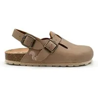 thies Vegane thies ® Eco Bio Backstrap Clogs aus rec. PET mit Kork-Tieffussbett, Natural, – Produktbild 1 von 1