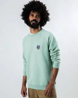 Brava Fabrics Brava Fabrics Asis Percales Tigris Sweatshirt Green – Produktbild 1 von 1