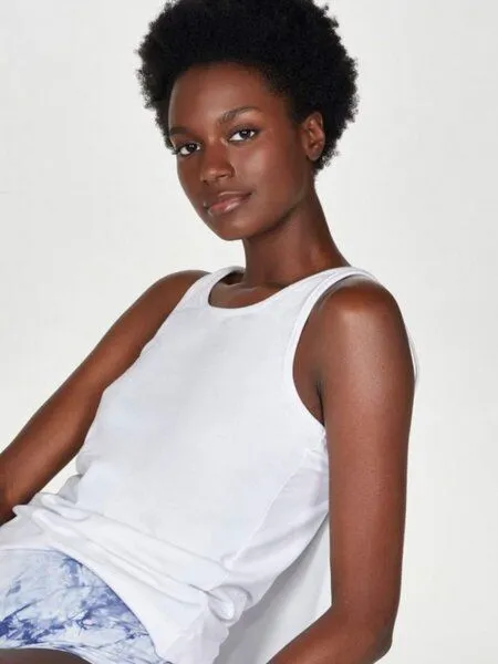 Thought Thought Damen Top Leah Cami, White, – Produktbild 4 von 4