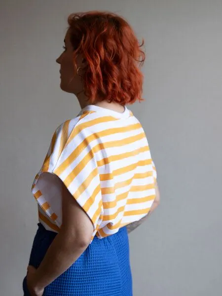 Ecostories Ecostories Damen T-Shirt Sonnentanz – Produktbild 2 von 4