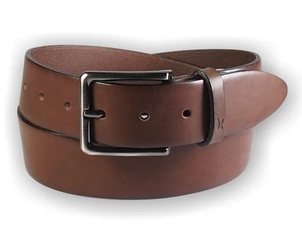Greenbelts Greenbelts Herren Ledergürtel PERCY, Cognac, – Produktbild 5 von 6