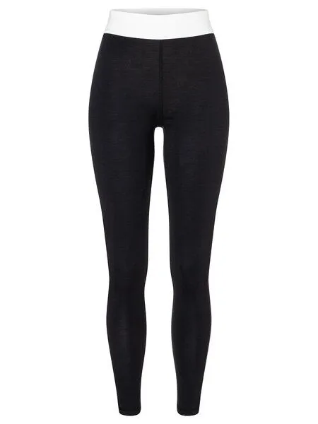 Super.Natural Super.Natural W Bio Base Tights für Damen, Merino, Jet black, – Produktbild 4 von 4