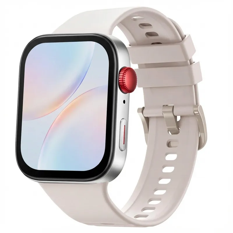 imoshion imoshion Silikonband für Huawei Watch Fit 4 / 4 Pro / 5 / 5 Pro, Beige, – Produktbild 1 von 1