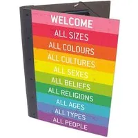 WERKHAUS WERKHAUS Klemmmappe - WELCOME – Produktbild 1 von 1