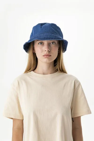 Mantis Mantis Jeans Sonnenhut Bucket-Hut Sonnenschutz Denim, Denim blau, – Produktbild 3 von 3