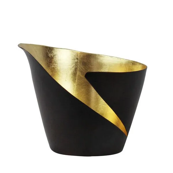 Mitienda Shop Mitienda Shop Teelichthalter Break, Gold, – Produktbild 2 von 3