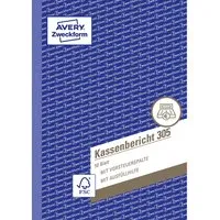 Avery Zweckform Avery Zweckform Formularbuch '305' Kassenbericht ECF – Produktbild 1 von 1