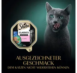 Sheba Sheba SHEBA® Schale Classics in Pastete mit Lachs 2 x 11 x 85g, Nassfutter für: Katze – Produktbild 1 von 1