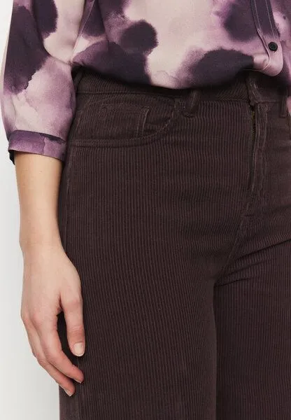 recolution recolution Cord-Hose ERICA CORDUROY, Dark grape, – Produktbild 4 von 4