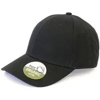 Brain Waves Basecap Organic Cotton Brain Waves 6 - Panel Cap Kappe Unstructured, Schwarz, – Produktbild 1 von 1