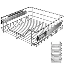 Casaria® Teleskopschublade 4er-Set 50cm Schrankbreite Außenmaß – Produktbild 1 von 1