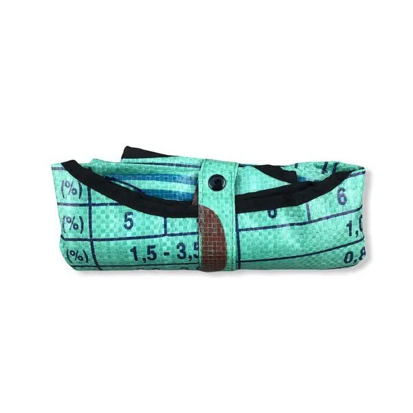 Beadbags Beadbags Einkaufstasche Ri43 recycelter Reissack, Mittelgrün, – Produktbild 2 von 2
