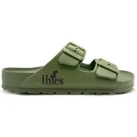 thies Vegane Ecofoam Sandale von thies ® aus recyceltem EVA, Kaki, – Produktbild 1 von 1