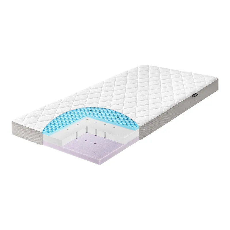 Julius Zöllner Julius Zöllner Bundle Matratze Dr. Lübbe Air Plus inkl. Molton-Matratzenauflage 70x140 cm, Weiss, – Produktbild 1 von 3