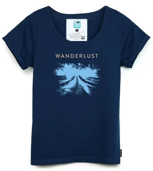 Gary Mash GARY MASH Shirt Taylor Wanderlust aus Biobaumwolle, Blau, – Produktbild 1 von 4