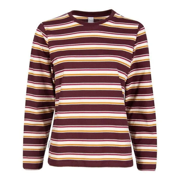 Iriedaily Iriedaily Stripe Basic LS, Red wine (rot), – Produktbild 1 von 4