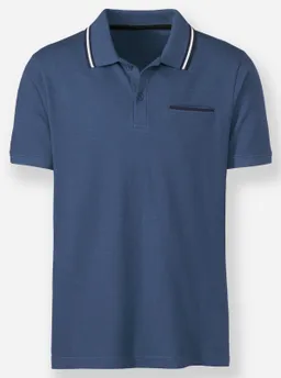 Catamaran Kurzarmshirt jeansblau – Produktbild 1 von 1