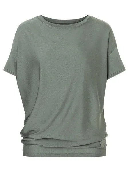 Super.Natural Super.Natural T-Shirt YOGA LOOSE BIO J TEE für Damen, Merino, Eucalyptus, – Produktbild 4 von 4