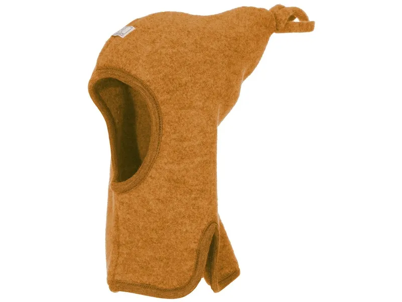 Pickapooh Pickapooh Baby und Kinder Schlupfmütze Mara Bio-Schurwolle Fleece caramel Gr.50, Braun, – Produktbild 1 von 1