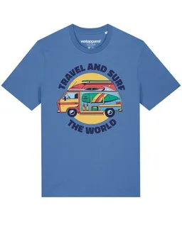 watapparel watapparel T-Shirt Unisex Travel and surf – Produktbild 1 von 1