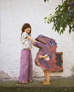 Papperlapapp Papperlapapp Dino-Kostüm Mini Dino – Produktbild 1 von 1