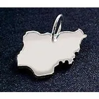 S.W.w. Schmuckwaren S.W.w. Schmuckwaren NIGERIA Kettenanhänger in 925 Silber – Produktbild 1 von 1