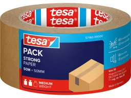 Tesa Tesa Papier-Packband 4313, 50 m x 50 mm – Produktbild 1 von 1