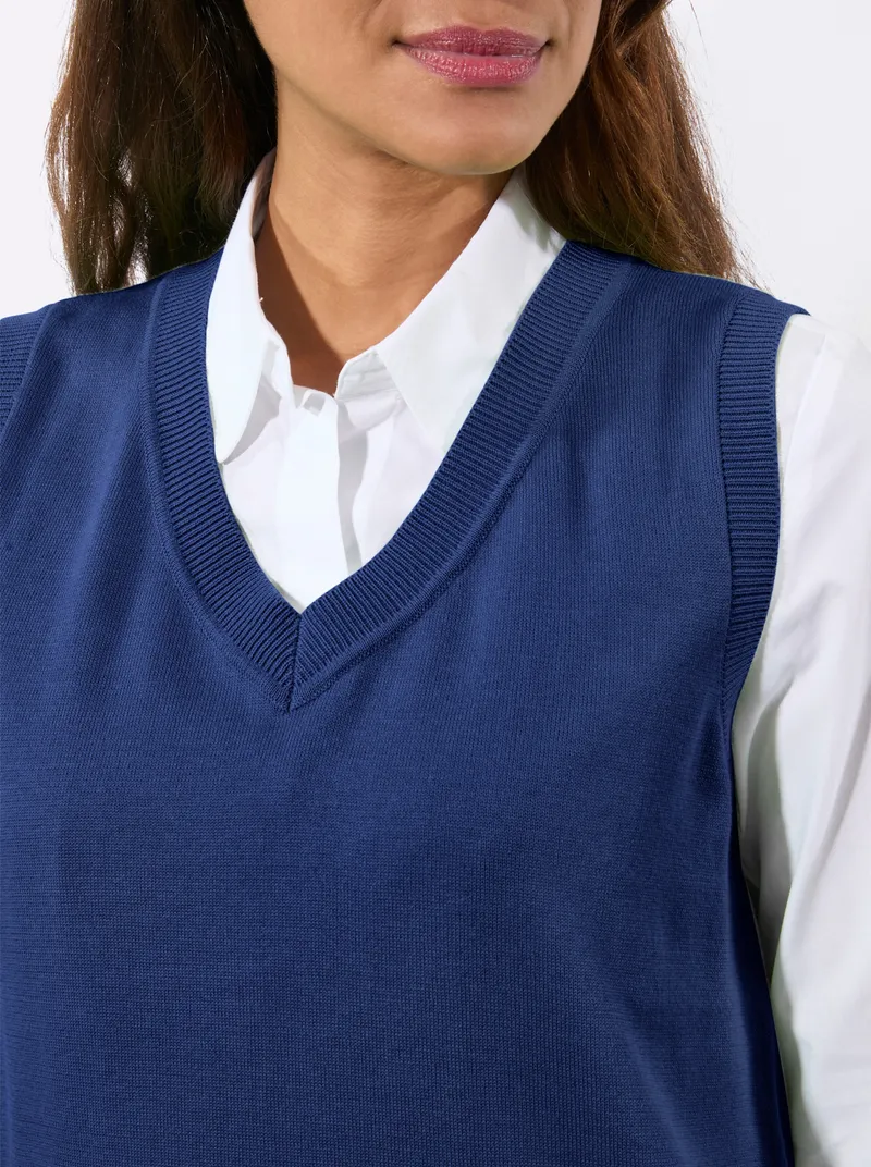 Witt Pullunder royalblau, Royalblau, – Produktbild 2 von 2
