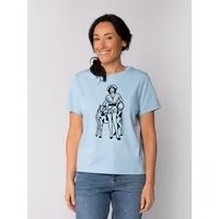 watapparel watapparel T-Shirt Frauen Cowgirl, Blue soul, – Produktbild 1 von 1