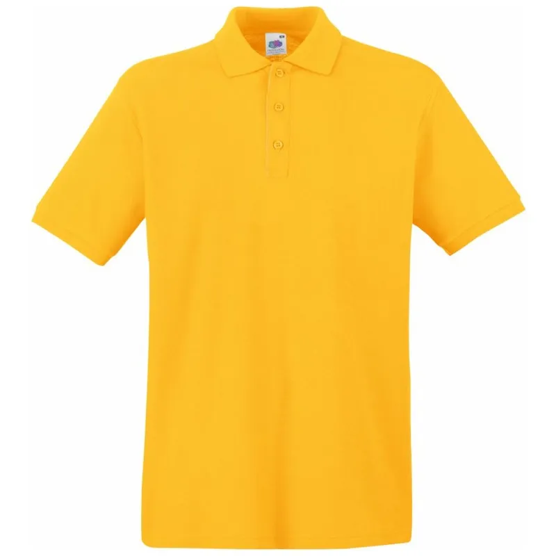 Fruit Of The Loom Fruit of the Loom Cotton Classics-16.3218 Piqué Polo Gr. S sunflower – Produktbild 1 von 1