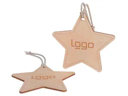 Weihnachtsbaumanhänger "Stern" FSC-zertifiziert, inkl. Lasergravur – Produktbild 1 von 1