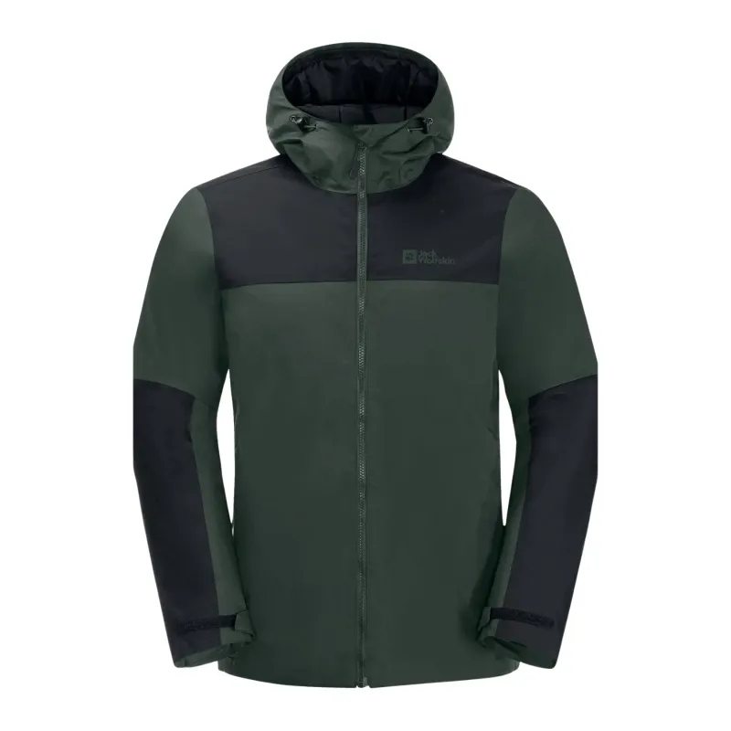 Jack Wolfskin Regenjacke Jack Wolfskin Jasper Ins, Noir, – Produktbild 1 von 1