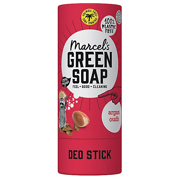 Marcel s Green Soap Marcel's Green Soap Deodorant Argan & Oudh - Plastikfreier Deo Stick – Produktbild 1 von 1
