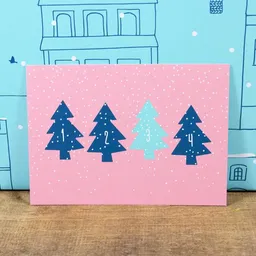 Bow & Hummingbird Bow & Hummingbird Postkarte 1,2,3,4 Trees – Produktbild 1 von 1