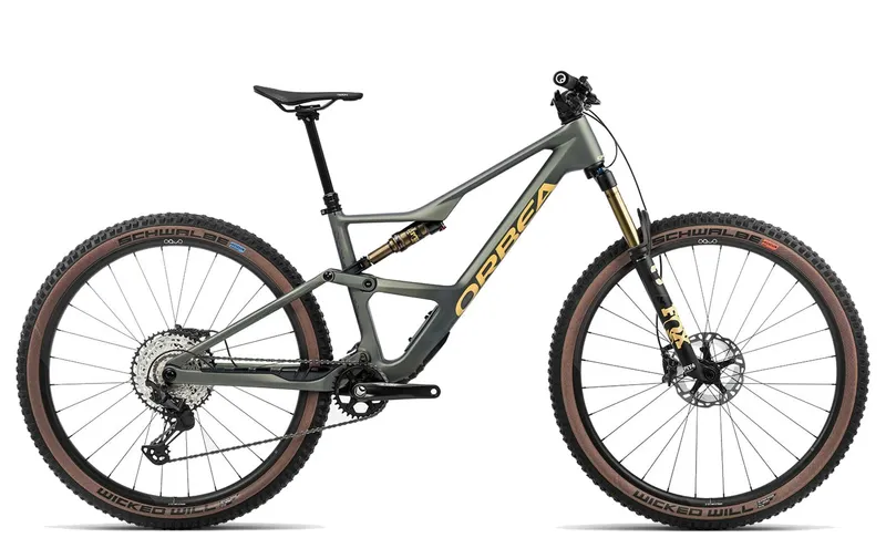 Orbea Orbea OCCAM SL M10 - 29 Zoll 12K Fully - Cosmic Carbon View - Metallic Olive Green, Schwarz, – Produktbild 1 von 1