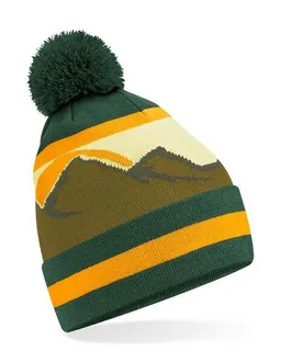Beechfield Bommelmütze Beanie Pom Pom Beechfield Mountain Peaks Pudelmütze Mutsch – Produktbild 1 von 1