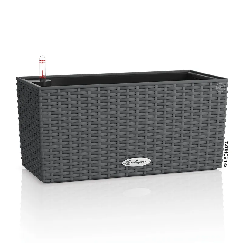 Lechuza® Lechuza® 'Balconera Cottage 40', granit, ca. 40 x 19 x H 19 cm – Produktbild 1 von 1