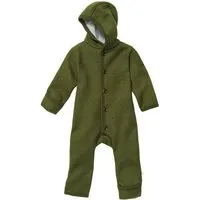 Disana Disana Baby Walk Overall Schurwolle kbT-Merinowolle, Olive, – Produktbild 1 von 1