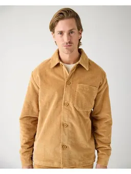 KnowledgeCotton Apparel KnowledgeCotton Apparel Cord-Hemd 8-WALES Overshirt aus Bio-Baumwolle – Produktbild 1 von 1