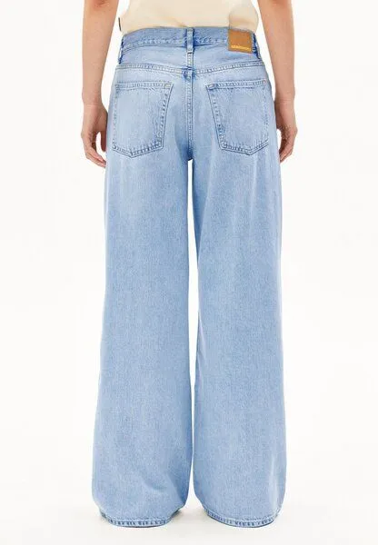 ARMEDANGELS ARMEDANGELS ASTRAEAAS Damen Wide Jeans Bio-Baumwoll Mix, Blue, – Produktbild 2 von 4