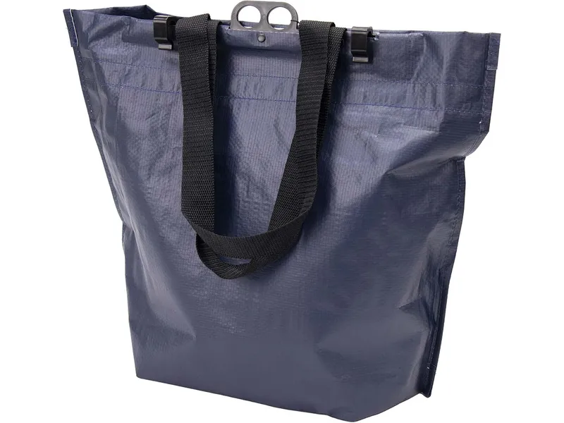 VASAD VASAD Fahrradtasche 'Re-Cycelt Shopper' aus recycelten PET-Flaschen, Marine, – Produktbild 1 von 1